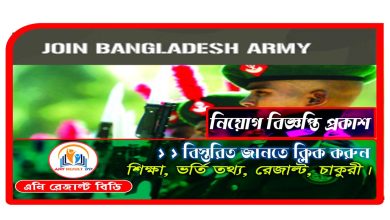 Bangladesh Army Job 2023